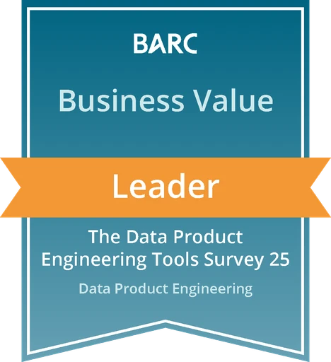 BARC Leader — Business Value, Data Product Engineering 2025 – Data Management Survey 25