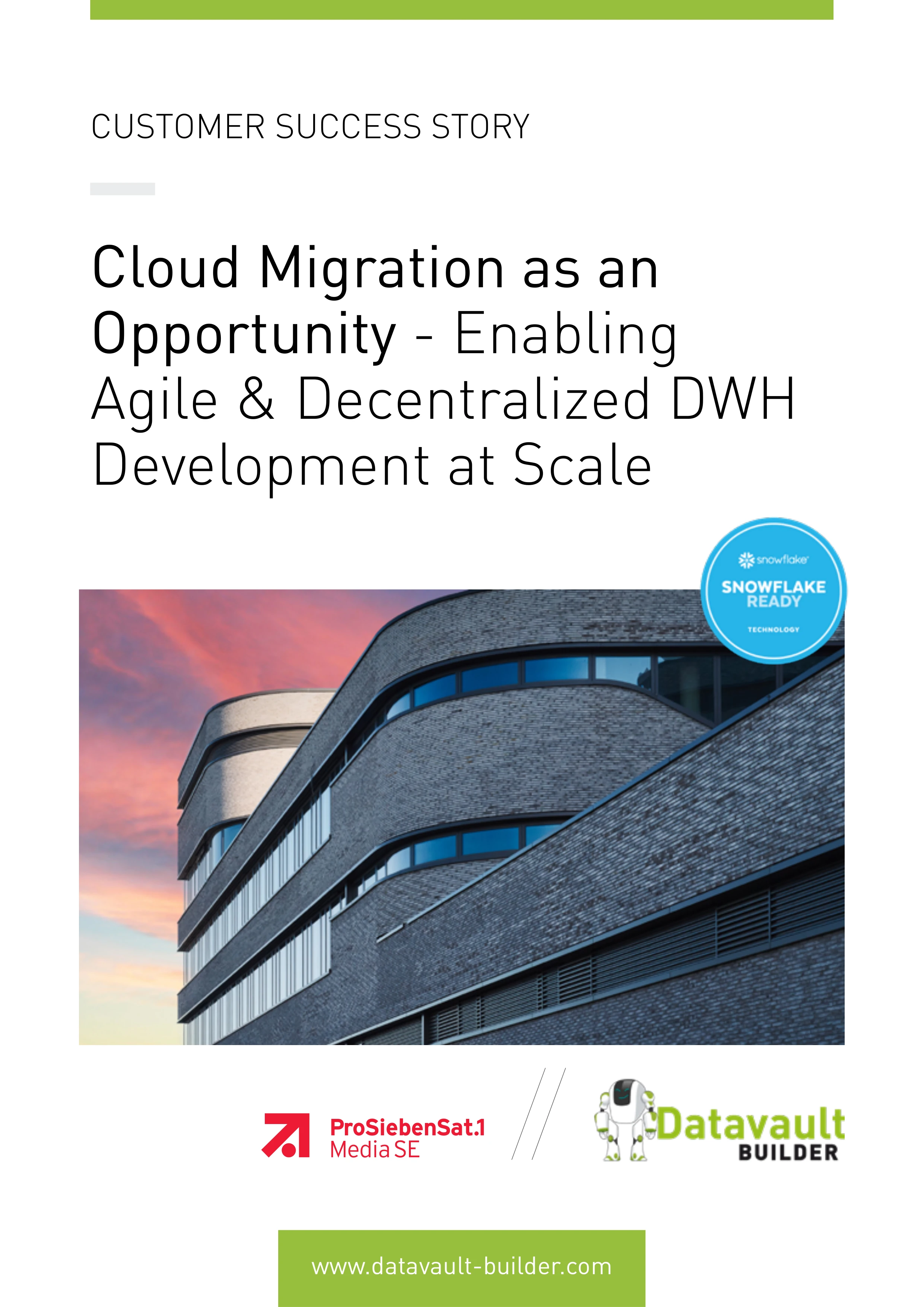 ProSiebenSat.1 Snowflake Cloud-Migration